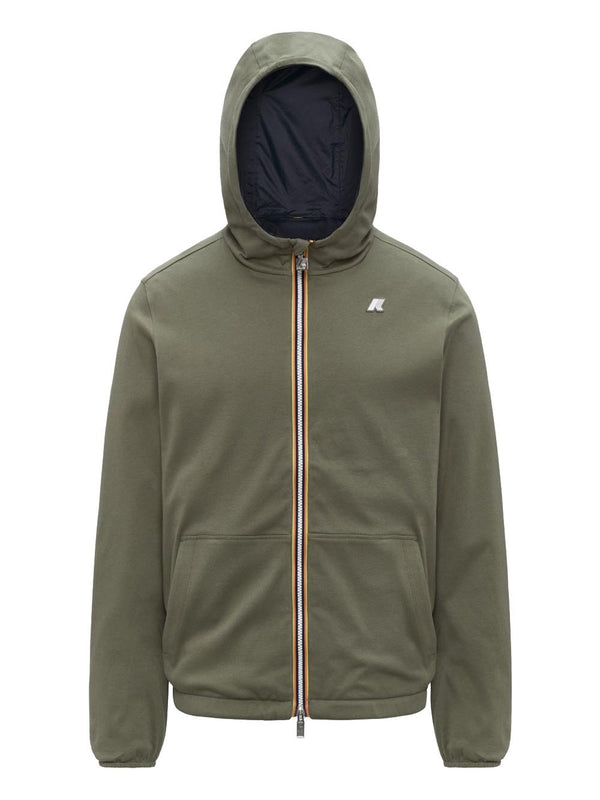 K-Way Giubbotto corto Uomo Mod. K8134TW JAKE DUBLE INTE B1R Verde