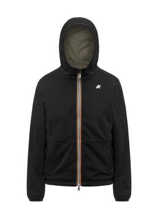 K-Way Giubbotto corto Uomo Mod. K8134TW JAKE DUBLE INTE BOR Nero