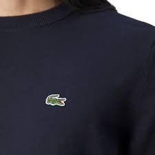 Lacoste Maglione Girocollo Uomo Mod. AH0128 166 Blu