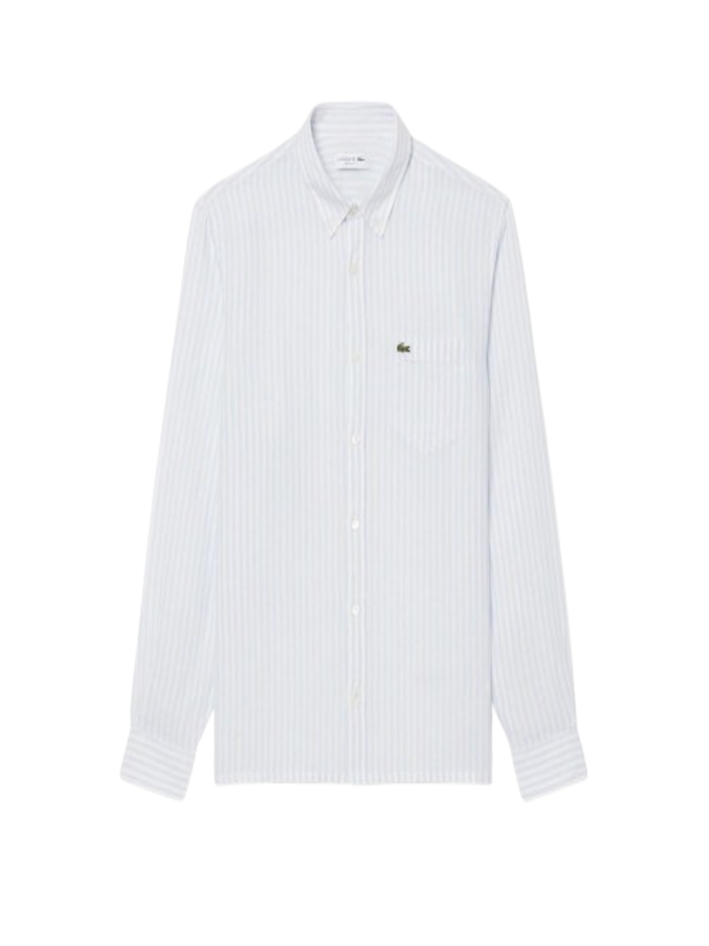 Lacoste Camicia m/l Uomo Mod. CH6985 LINO-RI 291 Celeste