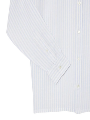 Lacoste Camicia m/l Uomo Mod. CH6985 LINO-RI 291 Celeste