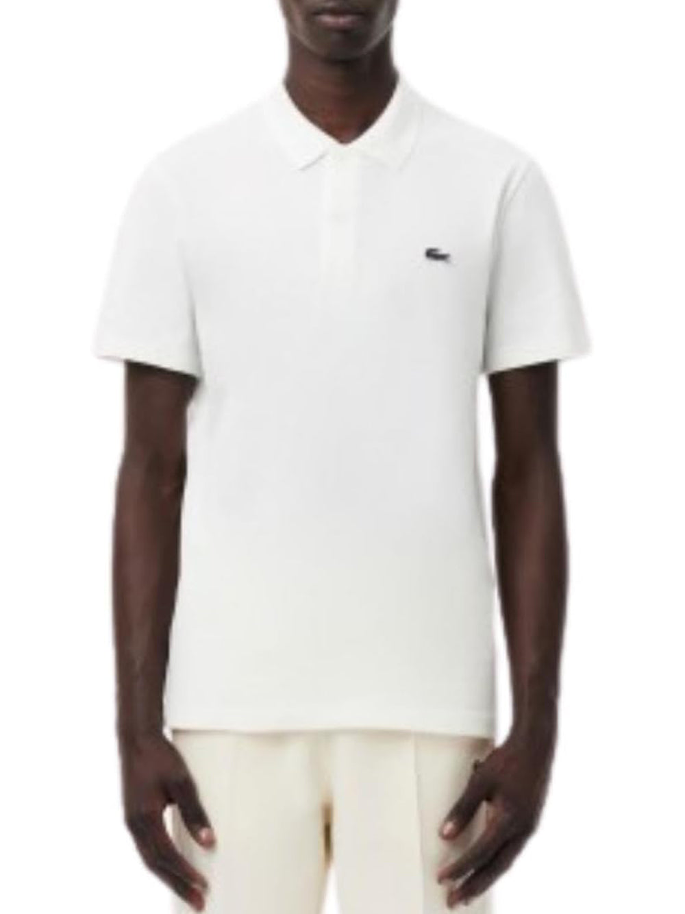 Lacoste Polo Manica Corta Uomo Mod. DH5522 001 Bianco