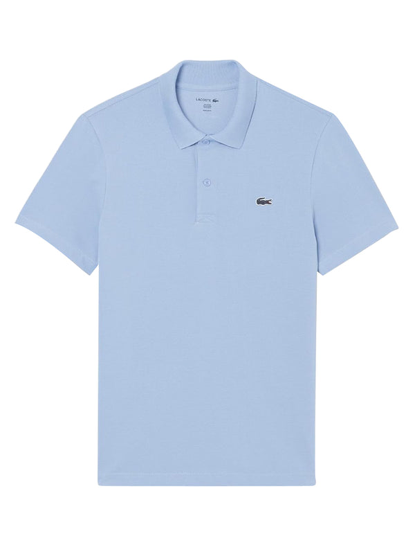 Lacoste Polo Mamica Corta Uomo Mod. DH5522 AEY Azzurro