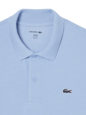 Lacoste Polo Mamica Corta Uomo Mod. DH5522 AEY Azzurro
