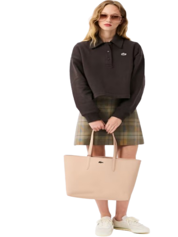 Lacoste Borsa Donna Mod. Anna Reversibile NF2142 SHOPPING T37 Rosa