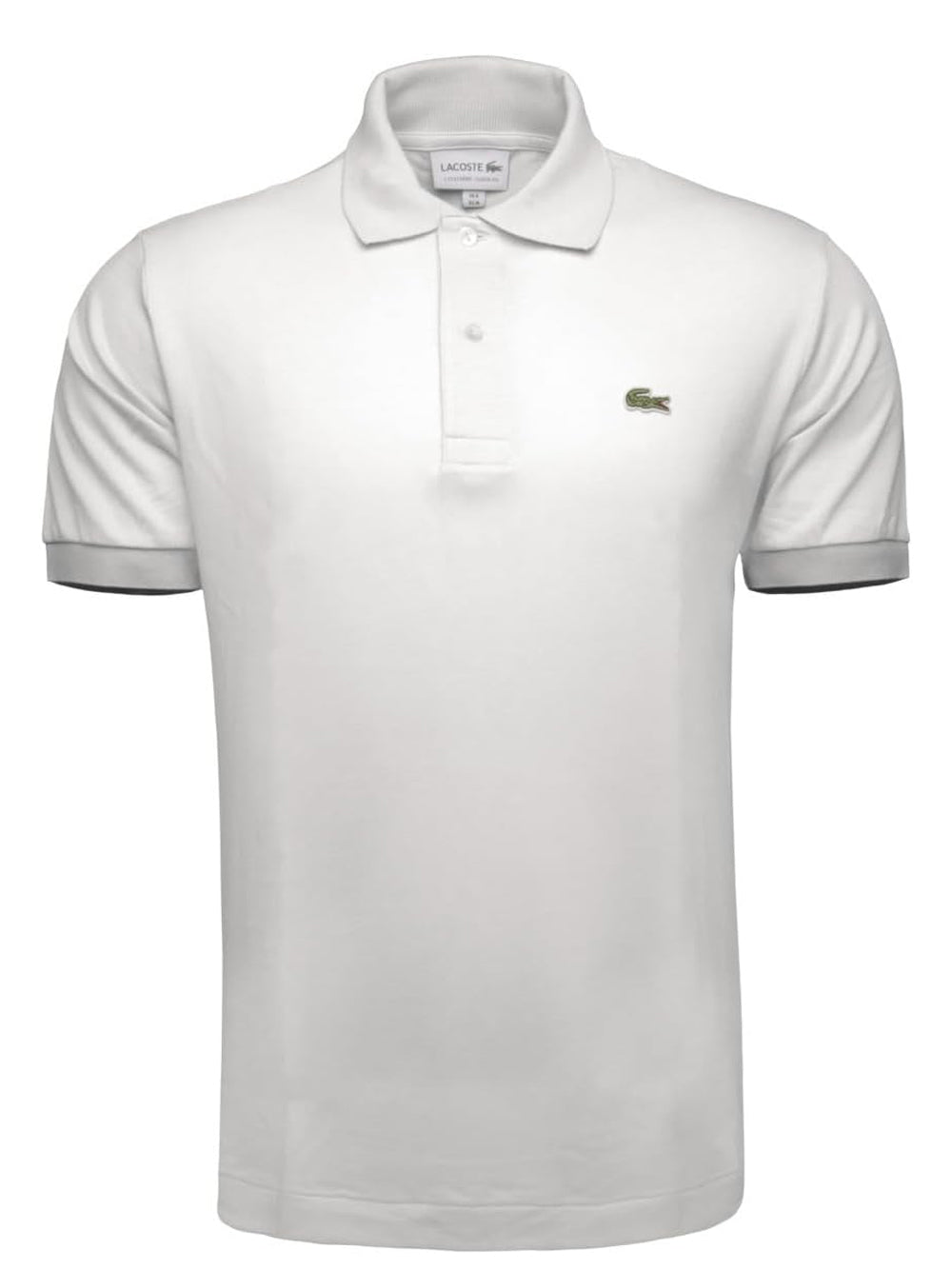 Lacoste Polo Manica Corta Uomo Mod. PH9851 LIGT 001 Bianco