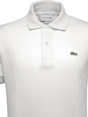 Lacoste Polo Manica Corta Uomo Mod. PH9851 LIGT 001 Bianco
