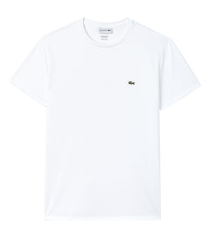 Lacoste T-shirt Uomo Mod. TH6709 PIMA COTTON 001 Bianco