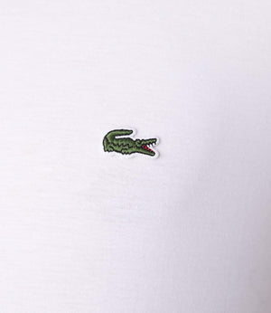 Lacoste T-shirt Uomo Mod. TH6709 PIMA COTTON 001 Bianco