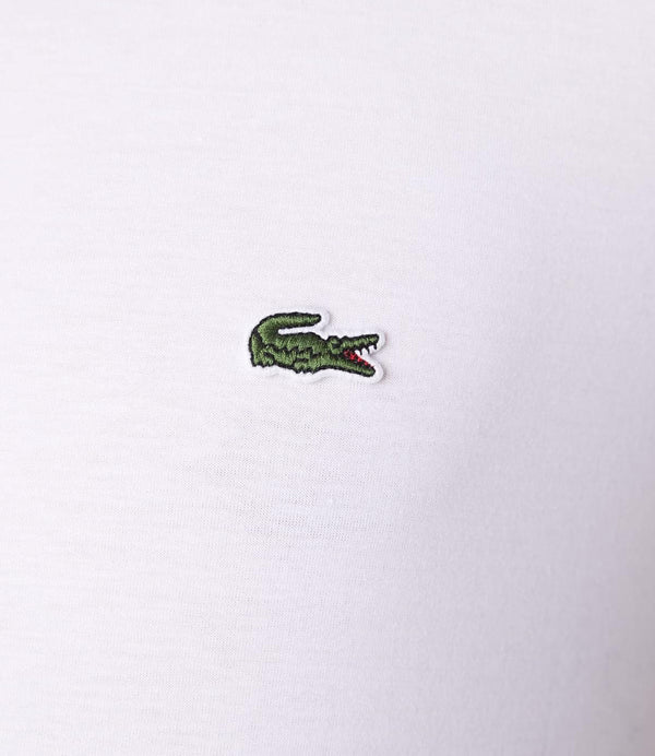 Lacoste T-shirt Uomo Mod. TH6709 PIMA COTTON 001 Bianco