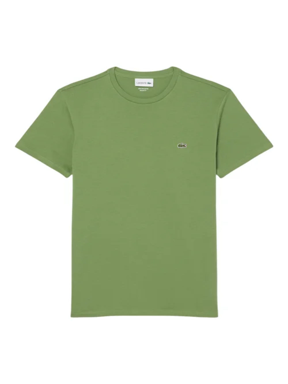 Lacoste T-shirt Uomo Mod. TH6709 PIMA 02M Verde