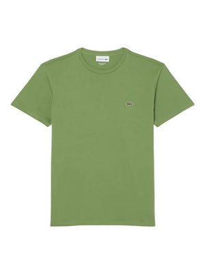 Lacoste T-shirt Uomo Mod. TH6709 PIMA 02M Verde