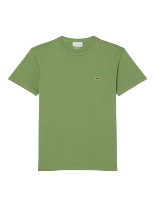 Lacoste T-shirt Uomo Mod. TH6709 PIMA 02M Verde
