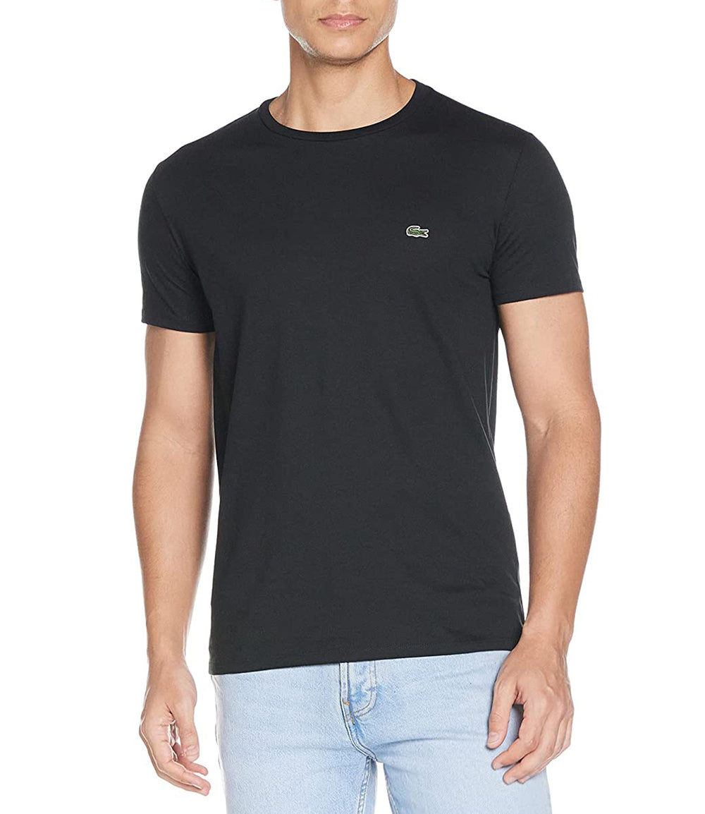 Lacoste T-shirt Uomo Mod. TH6709 PIMA 031 Nero