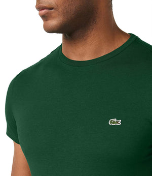 Lacoste T-shirt Uomo Mod. TH6709 PIMA 132 Verde