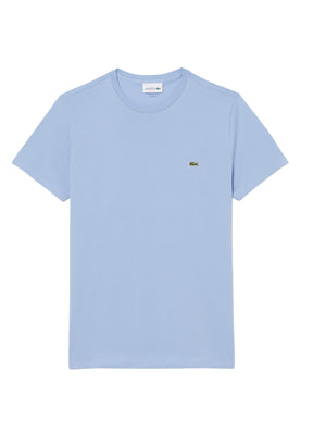 Lacoste T-shirt Uomo Mod. TH6709 PIMA AEY Azzurro