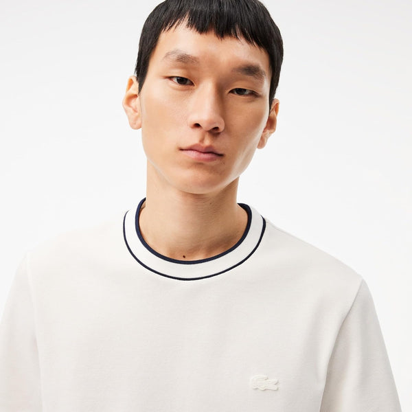 Lacoste T-shirt Uomo Mod. TH8174 PIQUET-ELAST 70V Bianco