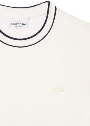 Lacoste T-shirt Uomo Mod. TH8174 PIQUET-ELAST 70V Bianco