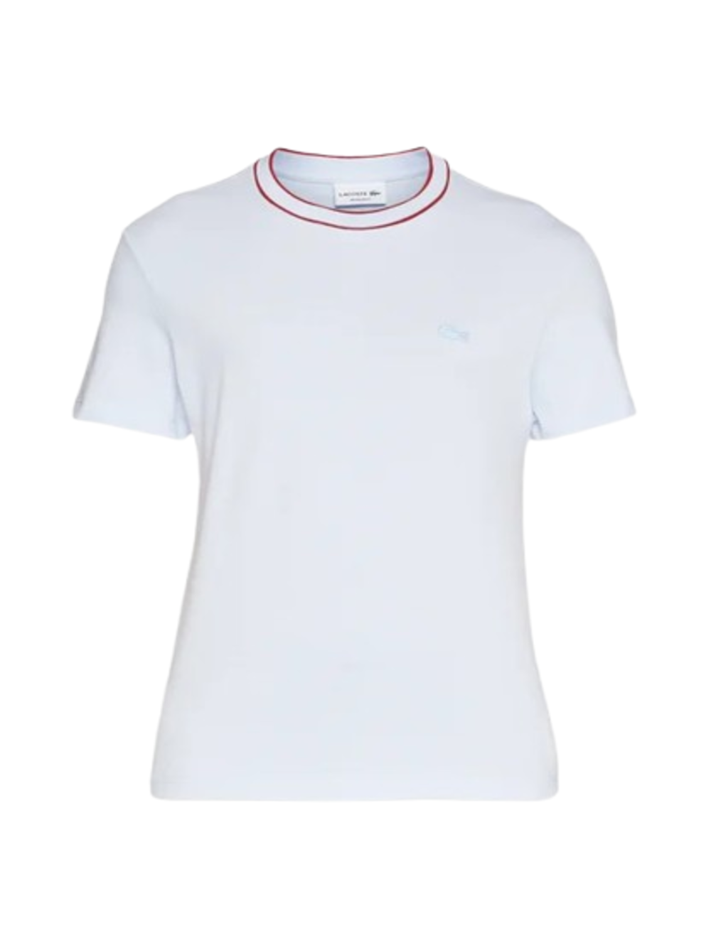 Lacoste T-shirt Uomo Mod. TH8174 PIQUET-ELAST J2G Celeste
