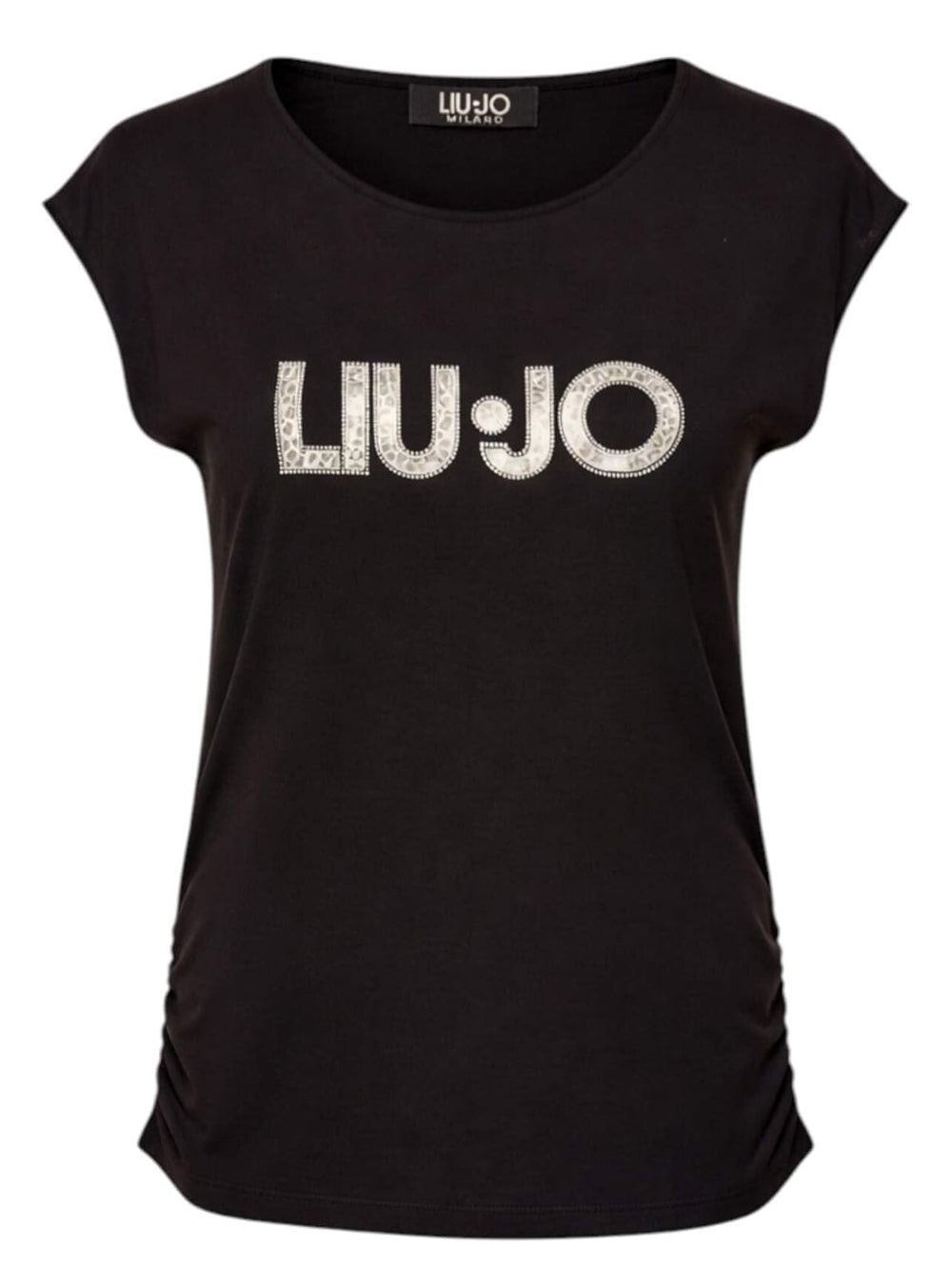Liu Jo T-shirt Donna Mod. VA6047 JS360 Y9908 Nero