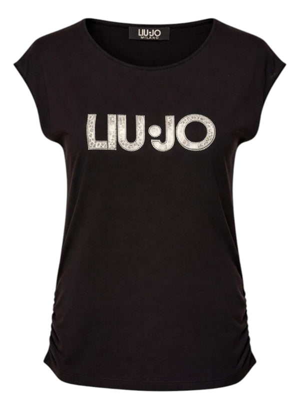 Liu Jo T-shirt Donna Mod. VA6047 JS360 Y9908 Nero