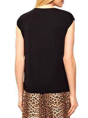 Liu Jo T-shirt Donna Mod. VA6047 JS360 Y9908 Nero