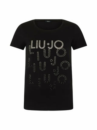 Liu Jo T-shirt Donna Mod. VA6171 JS003 T9503 Nero