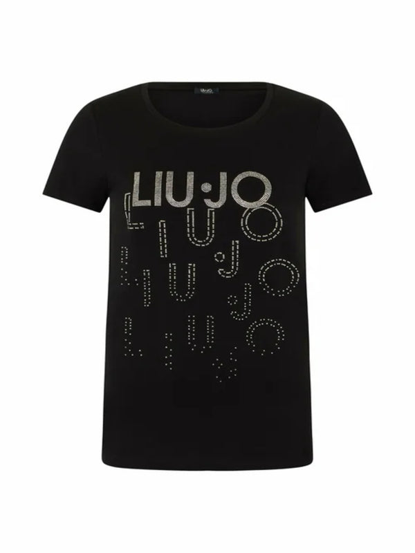 Liu Jo T-shirt Donna Mod. VA6171 JS003 T9503 Nero