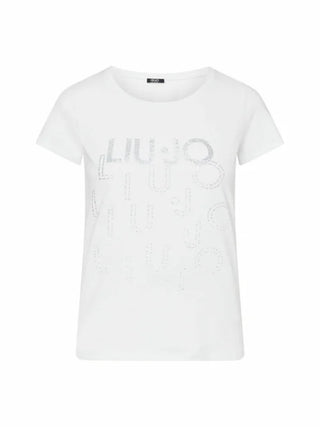 Liu Jo T-shirt Donna Mod. VA6171 JS003 T9550 Bianco