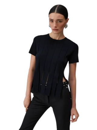 Liu Jo Maglia Donna Mod. CA6110 MS55N 22222 Nero