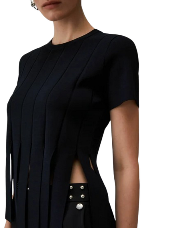 Liu Jo Maglia Donna Mod. CA6110 MS55N 22222 Nero