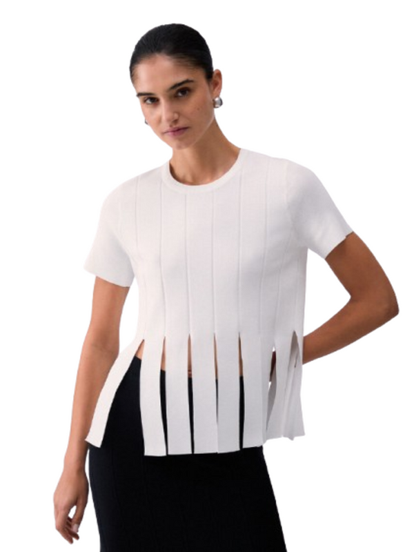 Liu Jo Maglia Donna Mod. CA6110 MS55N P9636 Bianco