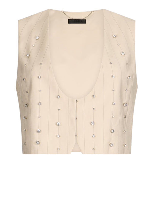 Liu Jo Gilet Donna Mod. CA6114 T557A P9579 Beige