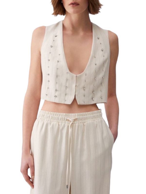 Liu Jo Gilet Donna Mod. CA6114 T557A P9579 Beige