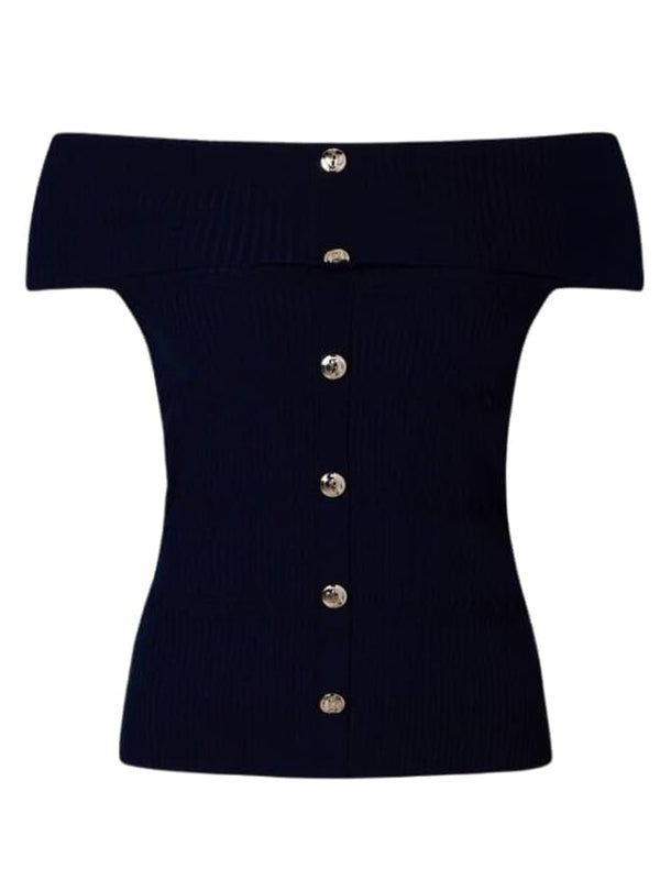 Liu Jo Maglia Donna Mod. CA6217 MS55N 22222 Nero