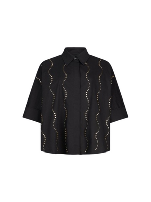 Liu Jo Camicia m/l Donna Mod. CA6345 TS246 22222 Nero