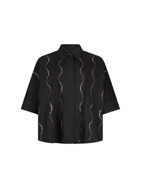 Liu Jo Camicia m/l Donna Mod. CA6345 TS246 22222 Nero