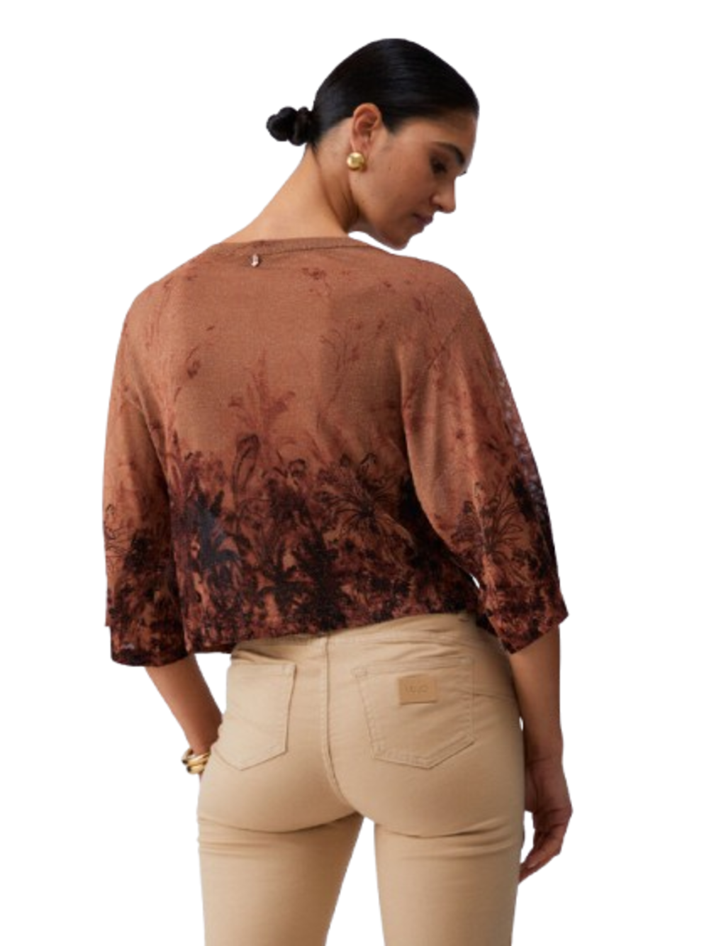 Liu Jo Maglia Donna Mod. CA6355 MA71N P9655 Tabacco