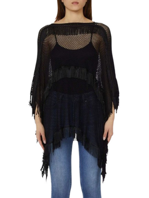 Liu Jo Poncho Donna Mod. 2A6008 T0300 22222 Nero