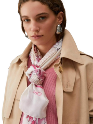 Liu Jo Foulard Donna Mod. 2A6043 T2745 X0756 Rosa