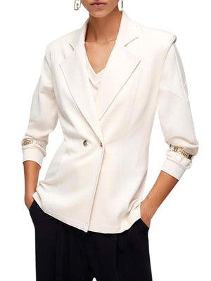 Liu Jo Gilet Donna Mod. TA6025 JS182 X0659 Panna