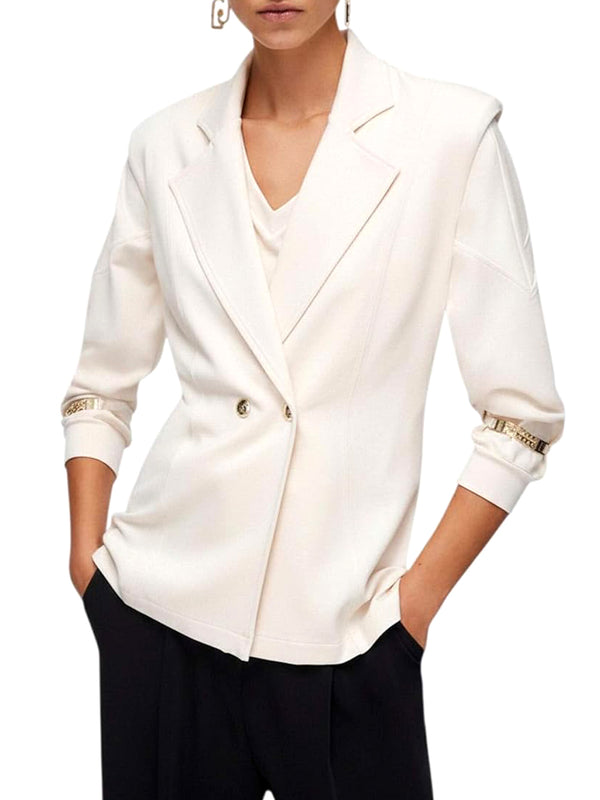 Liu Jo Gilet Donna Mod. TA6025 JS182 X0659 Panna