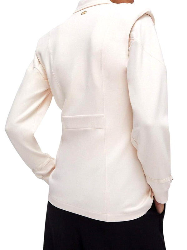 Liu Jo Gilet Donna Mod. TA6025 JS182 X0659 Panna
