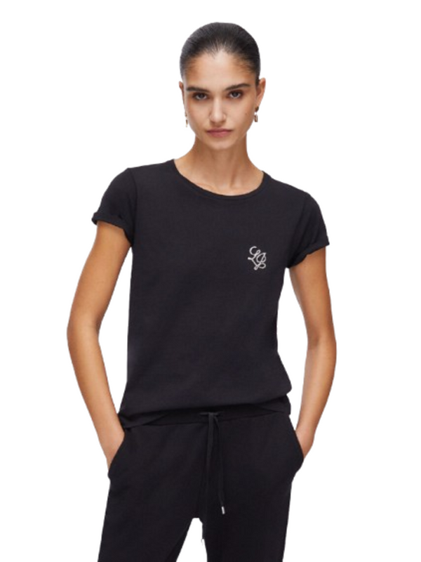 Liu Jo T-shirt Donna Mod. TA6056 JS923 S9149 Nero
