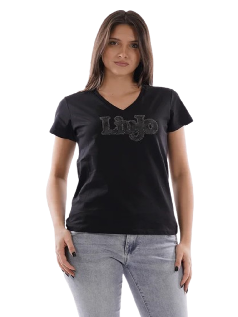 Liu Jo T-shirt Donna Mod. TA6277 JS923 22222 Nero