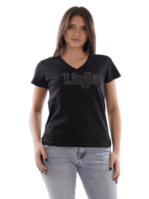 Liu Jo T-shirt Donna Mod. TA6277 JS923 22222 Nero