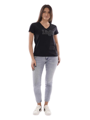 Liu Jo T-shirt Donna Mod. TA6277 JS923 22222 Nero