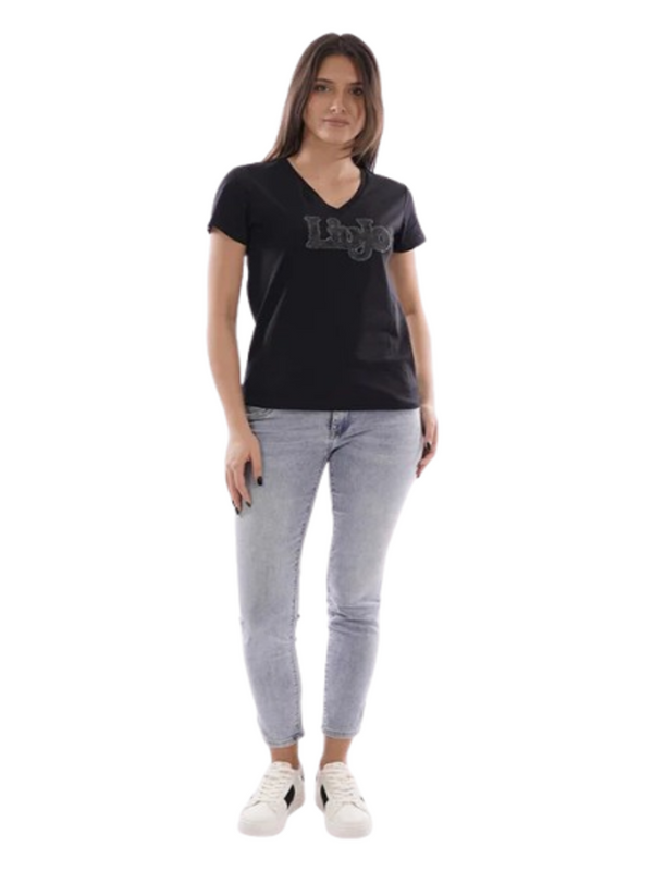 Liu Jo T-shirt Donna Mod. TA6277 JS923 22222 Nero