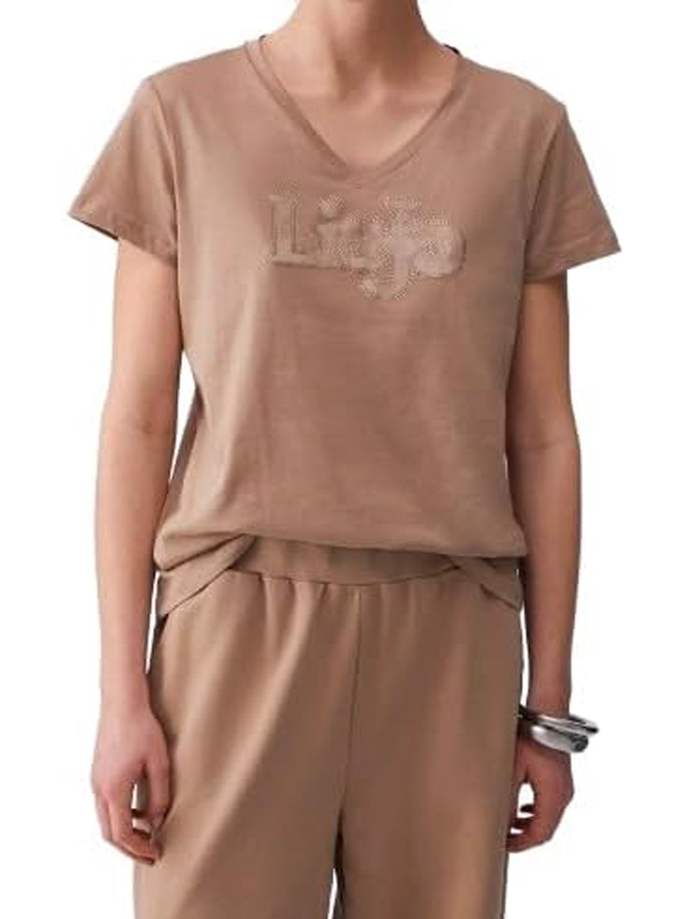 Liu Jo T-shirt Donna Mod. TA6057 JS923 P9198 Beige