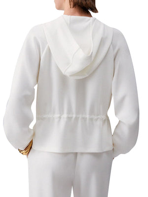 Liu Jo Felpa Zip Donna Mod. TA6076 JS869 10105 Panna